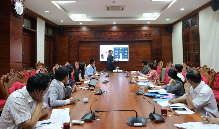 UBND tỉnh làm việc với Quỹ khởi nghiệp và Doanh nghiệp khoa học và Công nghiệp Việt Nam